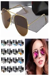 sunglasses for men women 2021 Metal Frame Classic Vintage designer Luxury aviator Cycling Driving Fashion eyewear accessories lune1578897