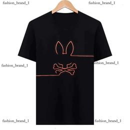 T-Shirts Rabbit Psychological Bunny T Shirt American Designer Business Fashion psychological bunny t shirt Tees Mens Women High Street Polos Skull Rabbits 0316