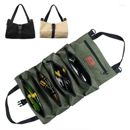 Storage Bags Hardware Kit Canvas Portable Vehicle Tool Bag Electrician