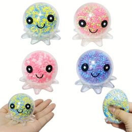 creativity cute octopus squishy toy stress relief pinch toys press ease anxiety Decompression Toy Palm Play Pinch toy
