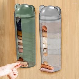 Storage Bottles Garbage Bag Home Wall Hanging Box Underwear Socks Extractor Large Capacity Free Of Drilling