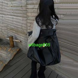 Leather Shoulder Bags Large Travel Ky Bag 2024 New High Capacity Mens and Womens Fitness Bag Business Trip Luggage Bag Bag 50 Large Soft Leather have logo HBVBXI