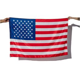 Banner Flags 3X5Ft America Flag United States Stars Stripes Usa Us General Election Country Drop Delivery Home Garden Festive Party S Dhvrh