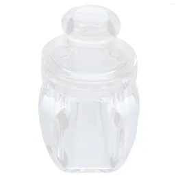 Storage Bottles Small Candy Jars Lids Plastic Containers Home Holder Sweet Snack Mini Items Cookie