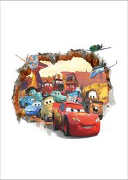 Wall Stickers Home Wall Decor Cars Levin Sticker for Kids Room Bedroom Decoration DIY Cartoon Poster Mural Wallpaper Wall Decals6276377