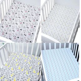 Bedding Sets Crib Sheets Fits For Babies And Toddlers In Set Muslinlife Cotton Mattress Protector Baby Bed Sheet Size