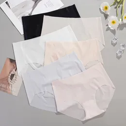 Women's Panties Mesh Sexy Perspective Underwear Briefs Quick Drying Pants Fitness Yoga Ice Silk Ultrathin Women Underpants