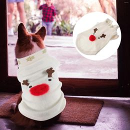 Dog Apparel Christmas Elk Clothes 1 Pc Small Costume Outfit Pattern Costume| XL