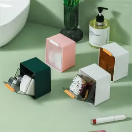 Storage Boxes Box Square Small Object Open And Close The Inner Is Detachable Convenient Shelf Organiser Clamshell