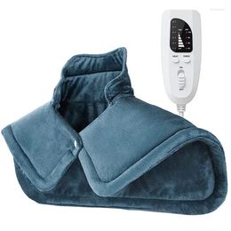 Blankets Electric Blanket Back Neck Heating Warmer Pad Winter Keep Warm Shoulder Legs Muscles Pain Relief Waistcoat Mat Machine Washable
