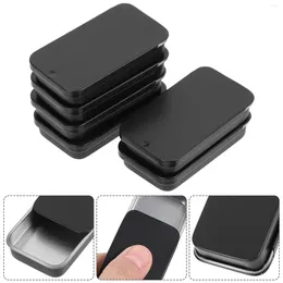 Gift Wrap 12 Pcs Small Travel Containers Slide Tin Box Candy Boxes Practical Iron Pocket Organizer Portable Tins