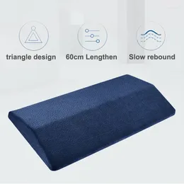 Pillow Slow Rebound Memory Foam Sleep Waist 60cm Lengthen Convexb Back Cushion Cervical Health Pain Relief For Pregnant