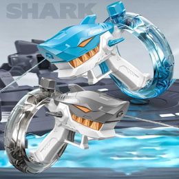 Gun Toys Sand Play Water Fun New Summer Desert Peace Water Gun Electric Pistol Shooting Toy Fully Automatic Summer Beach Toy Gifts for Children Boys and GirlsL24