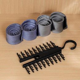 Hangers Scarf Belt Holder 360 Degree Swivel Hook Tie Rack Multiuse Necktie Shawl Storage Essential For Bedroom Home