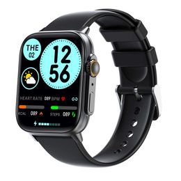 Neue QS12 -Smartwatch mit Bluetooth -Kommunikation, Temperatur, Herzfrequenz, Blutdruck, Blutsauerstoff, Schlafüberwachung, Bewegungsmesserschritten