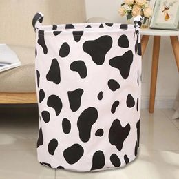 Laundry Bags Practical Organizer Bucket Round Toy Storage Basket High Capacity Large Opening Hamper Bag Organization