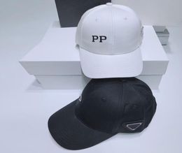 Summer Ball Caps Designer Baseball Cap Simple Style Hats for Man Woman Black White Good Quality6546713