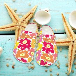 Slippers Nopersonality Little Red Flower Printed Simple Style Sandals Slides Garden Shoes Women Breathable Summer Slipper