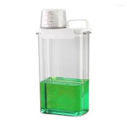 Storage Bottles Laundry Detergent Dispenser Refillable Airtight Powder Box