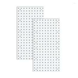 Kitchen Storage Pegboards Pegboard Wall Organiser Panels For Craft Room Garage Living Bathroom(4Pcs)