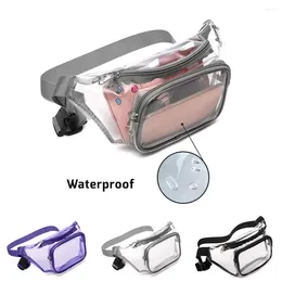 Waist Bags Pack Hiking Belt Clear Adjustable Bag Waterproof Purse Transparent Cute