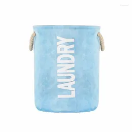 Laundry Bags 40x50cm Washing Toy Dirty Clothes Storage Organizer Dust Collecting Bucket Hamper Baskets Bin