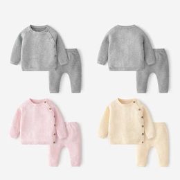 Conjuntos de roupas Baby Knit