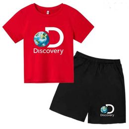 Clothing Sets Childrens brand T-shirt casual short sleeved childrens top trend for boys and girls charming and beautiful sunny and fashionable set for girlsL240513