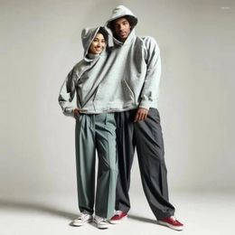 Women's Hoodies Couple Two Person Intimate Connection Hooded Sweatshirt Men Pullover Loose Solid Streetwear One Piece Intimates Clothing