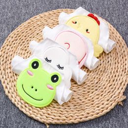 4-layer/6-layer children's sweat absorbent Baby pure cotton gauze Angel wings enlarged back pad towel
