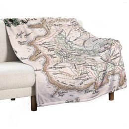 Blankets Wheel Of Time Map Throw Blanket Bed Covers Polar Tourist