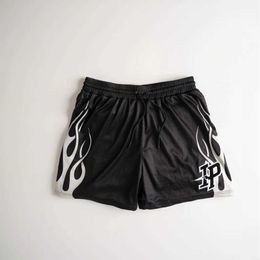 Men's Shorts Summer Tide Brand New American Sports Personality Fitness Flow Dry Quarter Mens Basketball Fans H240513