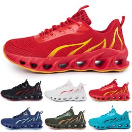 GAI running shoes for men Triple Black White Red Blue Greens Yellows Grey mens breathable outdoor sneaker trainers discount