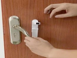 Children Safety Door Locks lever baby Handle stable antilock kids Safe supplies Protection6271787