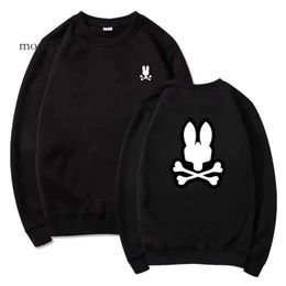 Psychological Bunny Hoodie Fun Rabbit Printing Hoodies Cotton Bad Bunny Hooded Purple Hoodie Sweater Sports Sweatshirts Men Pullovers Psychol Bunny 5639