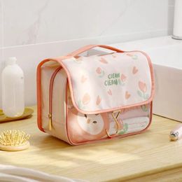 Cosmetic Bags Cartoon Outdoor Large Capacity Wash Pouch Waterproof Beauty Bag Hook Makeup Women Toiletries