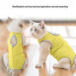 Dog Apparel Useful Acrylic Fibre Pet Cat Sterilisation Clothing Fastener Tape Fine Workmanship Suit Supplies