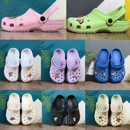 kids Slipper clogs Sandals Toddlers Slides Beach vacation shoes baby croc Youth baby boys girls designer sneakers EVA pink black blue white Infants Childrens shoe