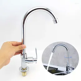 Kitchen Faucets 360 Rotate Faucet Head Single Hole Cold Water Spout Stream Sprayer Silver Colour Sink Tap Home Accesories Q1