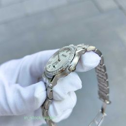 Aaip watch luxury designer Watch Womens 18K Platinum with 27mm Diamonds Back Manual Mechanical Watch 79386BC