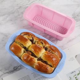 Baking Moulds Silicone Bread Pan Mould Toast Cake Tray Rectangular Non Stick Square Box Dessert