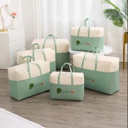 Storage Bags Artefact Clothing Bag Super Large Household Moving Cotton Quilt Luggage