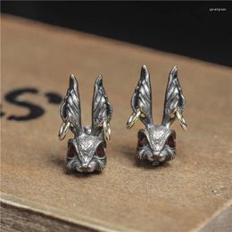 Stud Earrings Vintage Gothic For Women Men 2024 Trendy Hip Hop Ear Studs Her Gift Jewellery Accessories