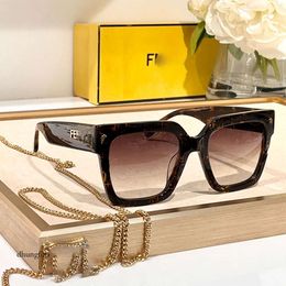 Fashion designer women oversized square roma sunglasses made of black acetate Ladies Square glasses With chain 40101 4a07