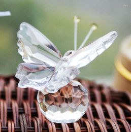 Party Favour 50pcs Crystal Butterfly Wedding Gifts For Guest Bachelorette Gift Baby Shower Favours With Box