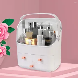 Storage Boxes Waterproof And Dustproof Makeup Organizer Fashion Home Container Plastic Cosmetic Box