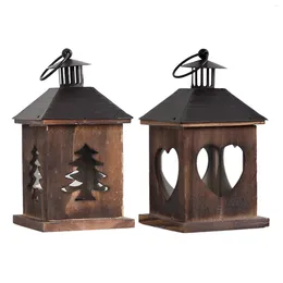 Candle Holders Holder Ing Lantern Ornaments For Christmas Winter Outdoor Candlestick