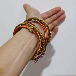 Chinese Dragon Boat Festival colorful hand rope bracelet famous simple hand-woven couple red rope personalized jewelry