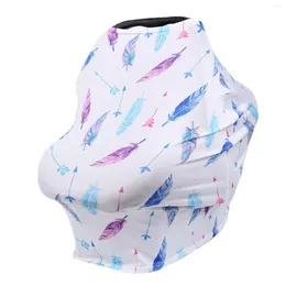 Chair Covers Large Nursing Cover Breastfeeding Scarf Fashion Print Windproof Stroller Cloth Baby Safety Car Seat