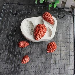 Baking Moulds Cake Decorating Moulds Pine Cones Nuts Walnuts Candy Silicone Utensils Batter Fondant Chocolate Kitchen T